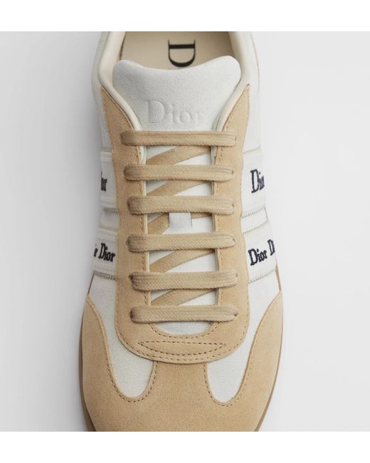 Dior White Ribbon Sneaker