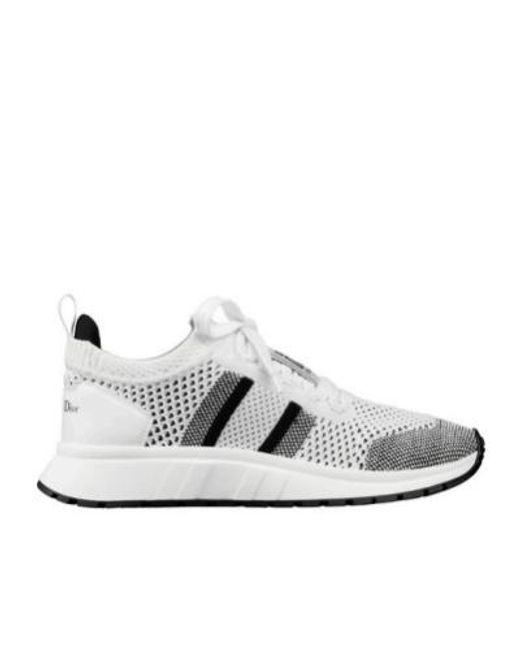 Dior White Run'N' Sneaker