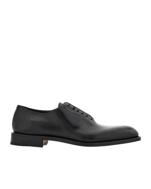 Ferragamo Black Oxford Tramezza Shoe for men