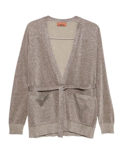 Missoni Gray Belted Cardigan