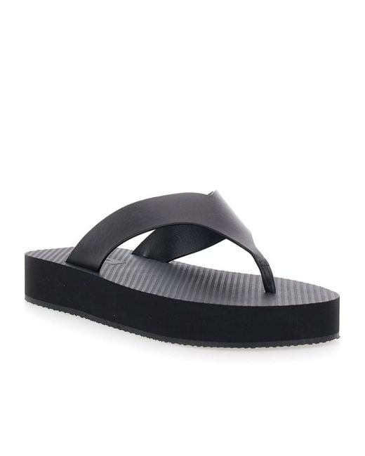 The Row Blue Dune Classic Ginza Sandals