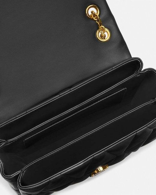 Versace Black Medusa Chain-Linked Shoulder Bag