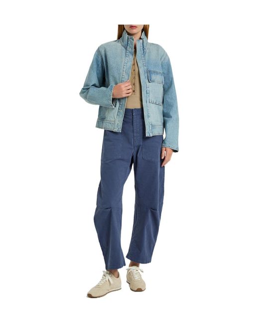 Nili Lotan Blue Versatile Denim Jacket