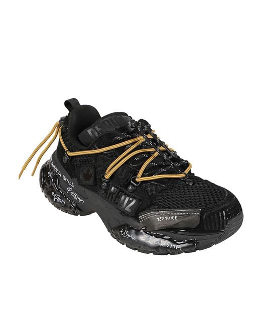 DSquared² Black Faster Sneakers for men