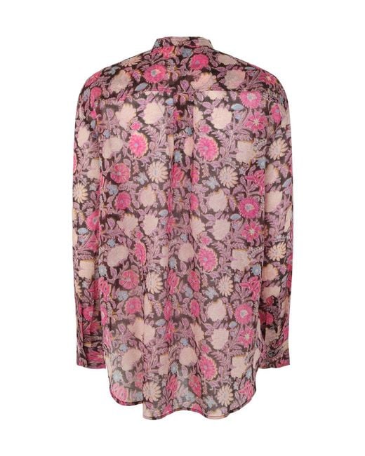 Isabel Marant Pink Mexika Long Sleeve Shirt