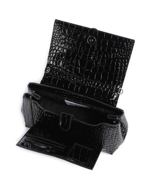 Vivienne Westwood Black Orb Plaque Embossed Tote Bag