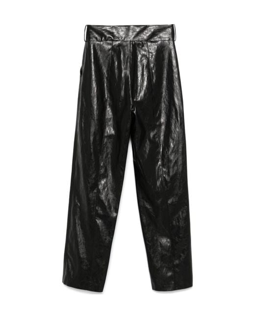 FEDERICA TOSI Black Tapered Trousers