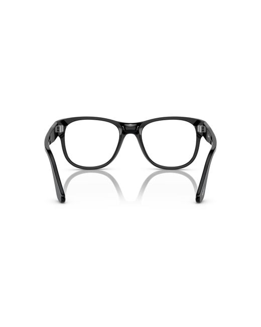 Persol White Square Frame Glasses for men