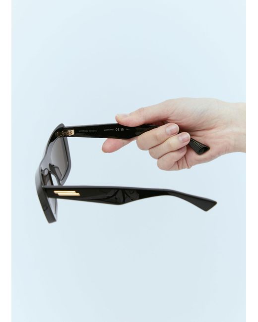 Bottega Veneta Blue Logo Sunglasses
