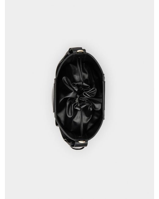 Roger Vivier Black Rv Medium Bucket Bag