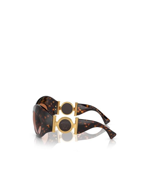 Versace Multicolor Eyewear Irregular Frame Sunglasses