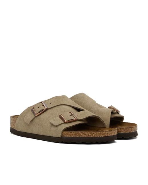 Birkenstock Brown Regular Z Ü Rich Slippers for men