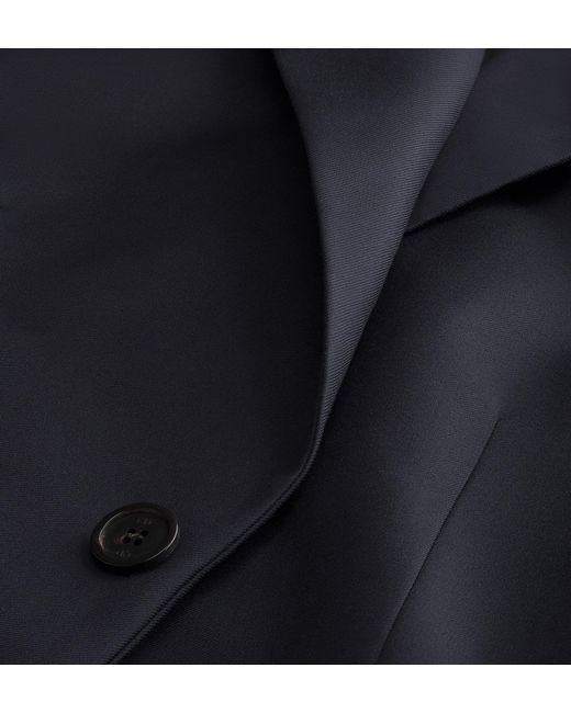 Dior Blue Single-Breasted Jacket for men