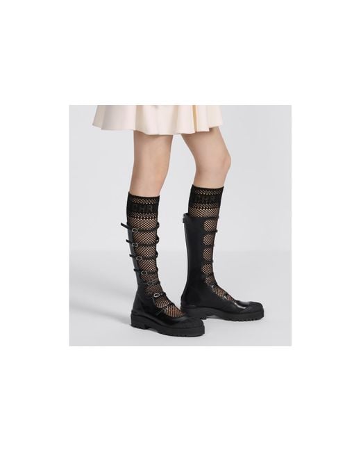Dior Black High Socks