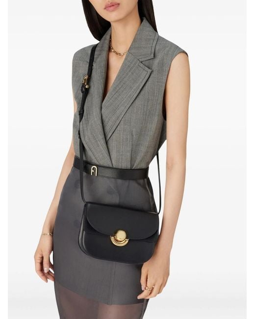 Furla Black Sfera Mini Crossbody Bag