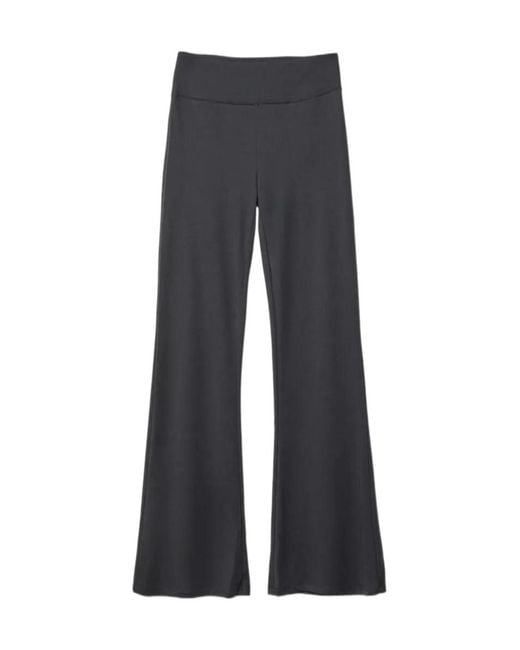 Paloma Wool Gray Studded Straight-Leg Jeans