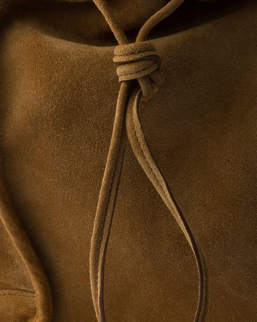 Prada Brown Bonnie Suede Tote Bag for men
