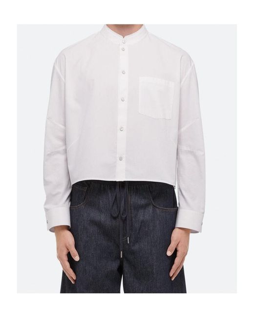 Helmut Lang White Apex Shirt for men