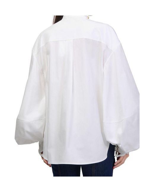 Zimmermann White Long-Sleeved Cover-Up