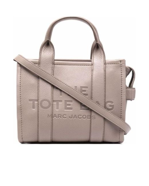 Marc Jacobs Gray Logo Handbag