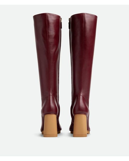 Bottega Veneta Red Shore Boot