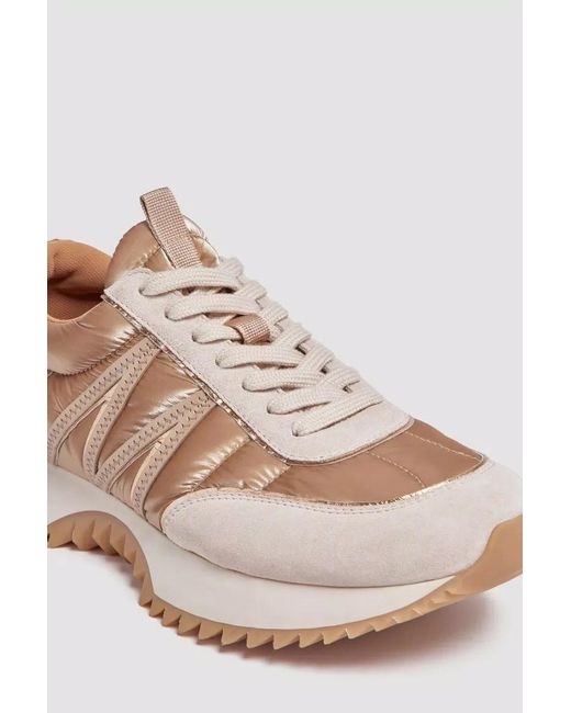 Moncler Natural Pacey Low-Top Sneakers