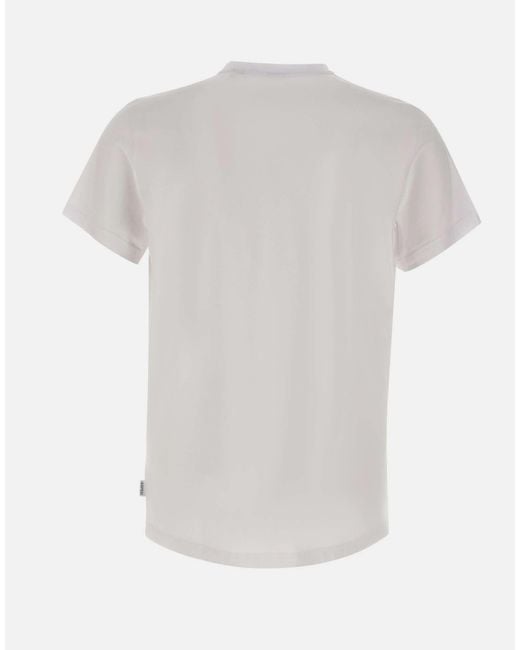 Aspesi White Silenzio Logo T-Shirt for men