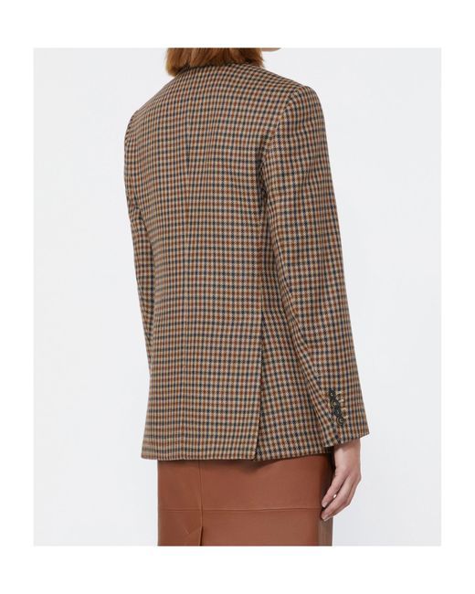 Max Mara Brown Long-Sleeved Suit Jacket