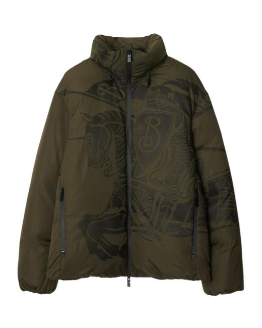 Burberry Green Jackets for men