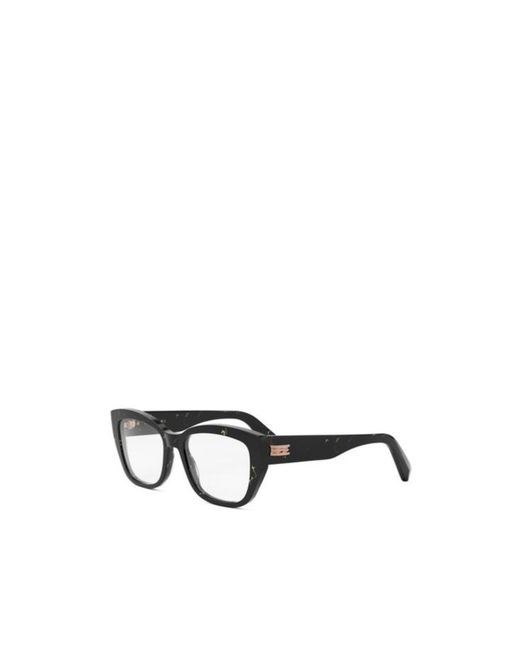 BVLGARI White Bulgari Square Frame Glasses