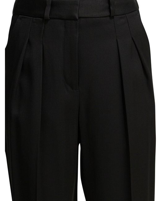 Loulou de Saison Black Alio Pleated Trousers