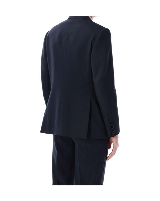 Lardini Blue Soirée Double-Breasted Blazer for men