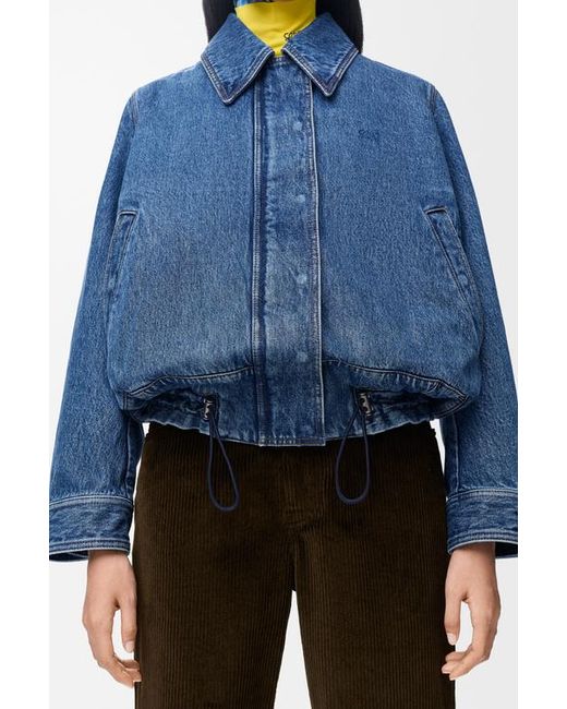 Loewe Blue Drawstring Jacket