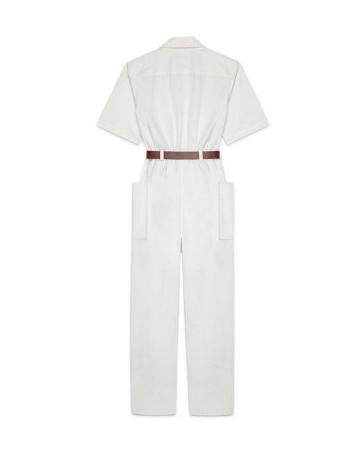 Saint Laurent White Jumpsuit
