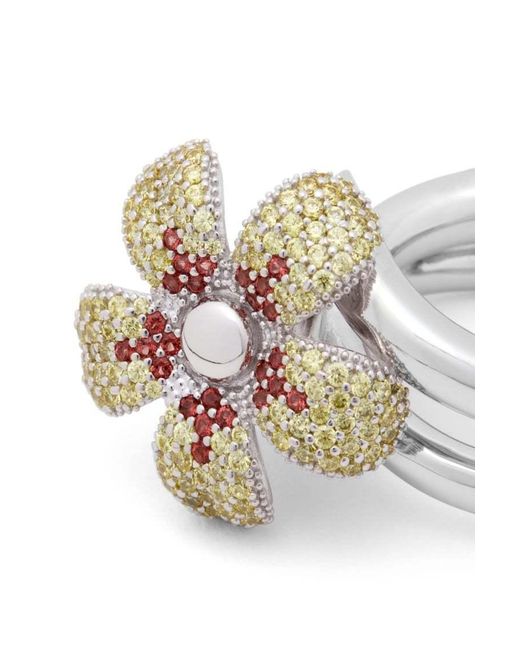 Loewe White Flor Ring