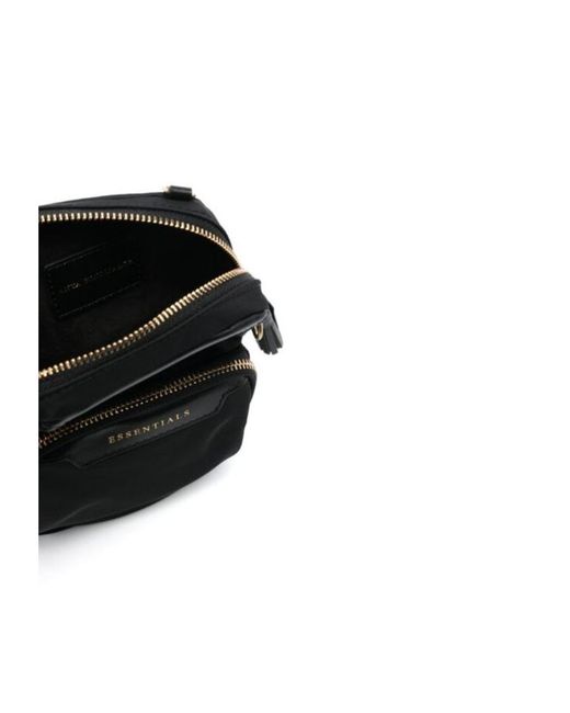 Anya Hindmarch Black Logo Cross-Body Bag