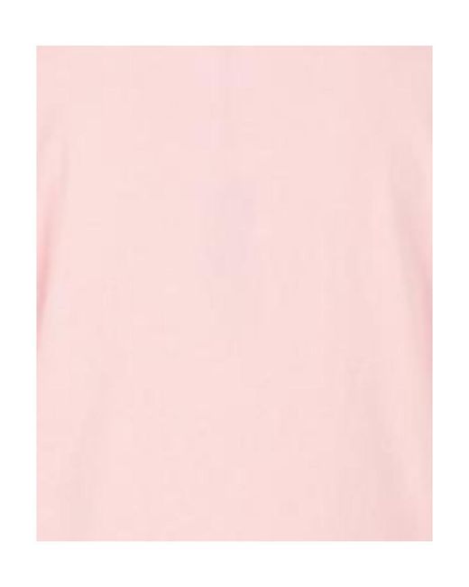 Just Cavalli Pink Logo Printed T-Shirt