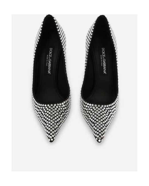 Dolce & Gabbana Metallic Pointed High Heels