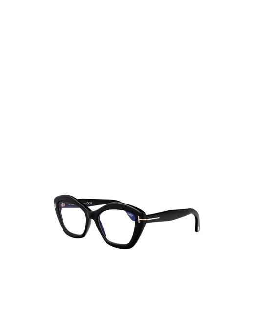 Tom Ford White Eyewear Cat-Eye Frame Glasses