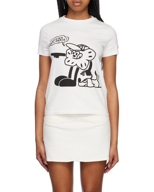 KENZO White Boke Boy Travels Crewneck T-Shirt