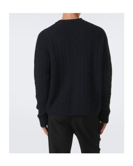 The Row Blue Nanni Cable-Knit Cashmere Sweater for men