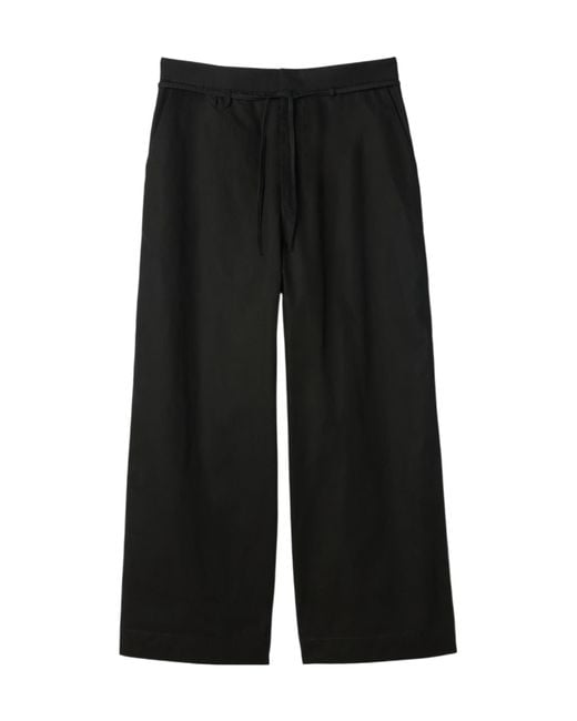 Jacquemus Black Wide-Leg Pants for men
