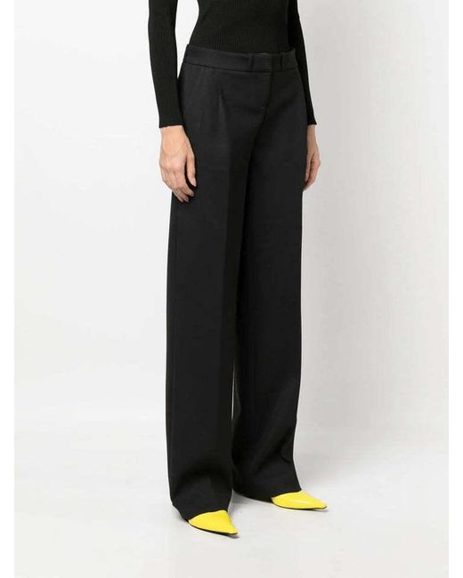 Coperni Black Belt-Loop Casual Pants