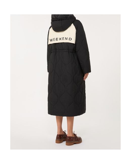 Weekend by Maxmara Black Long-Sleeved Cotton Jacket