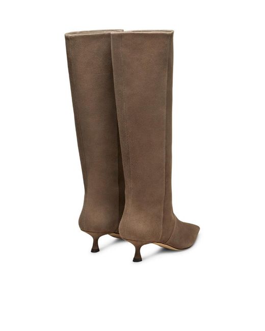 Stuart Weitzman Brown Naomi 50 Boots