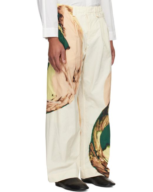 Homme Plissé Issey Miyake Multicolor Pleated Nylon Taffeta Trousers for men