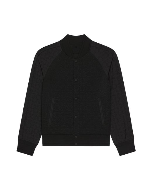 Givenchy Black Panelled Button-Up Jacket for men