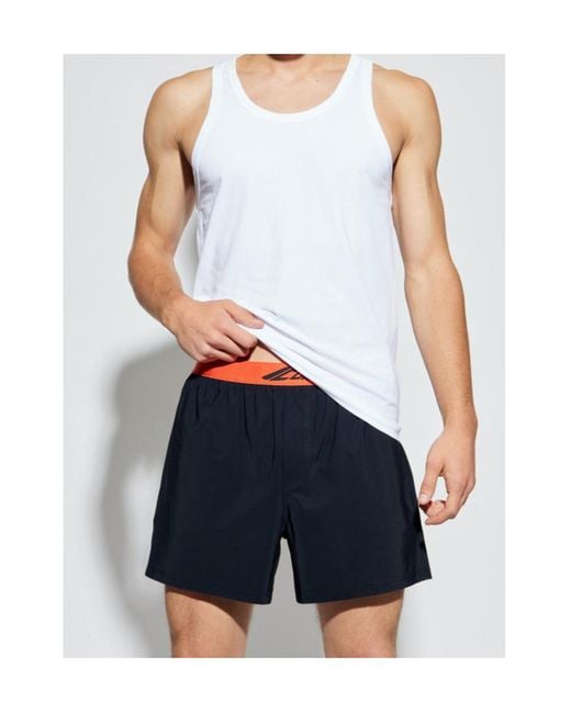 DSquared² White Sleeveless Tops for men