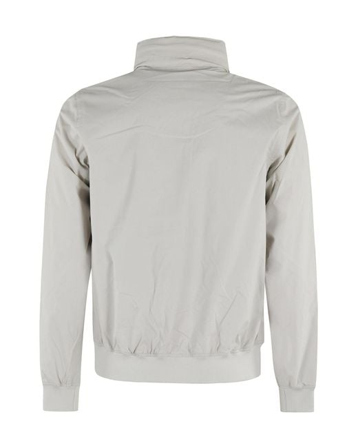 K-Way Gray Amaury Zip-Up Jacket for men