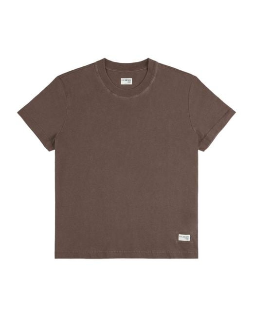 Fay Brown Archive Crew-Neck T-Shirt for men